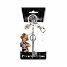 MONOGRAM 80137 KINGDOM HEARTS OBLIVION PEWTER KEY RING