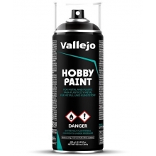 VALLEJO 28012 HOBBY PAINT AEROSOL NEGRO 012 400ML
