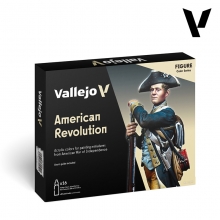 VALLEJO 70259 MODEL COLOR SET AMERICAN REVOLUTION