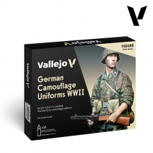 VALLEJO 70261 MODEL COLOR SET GERMAN CAMOUFLAGE UNIFORMS WWII