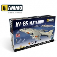 AMMO MIG JIMENEZ AMIG8505 1:48 HARRIER AV 8S MATADOR VERSIONES ESPAOLA, AMERICANA Y BRITANICA