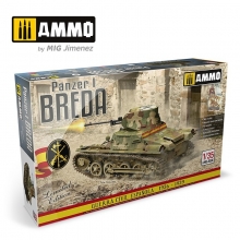 AMMO MIG JIMENEZ AMIG8506 1:35 PANZER I AUSF A BREDA CAZACARROS LIGERO DE LA GUERRA CIVIL ESPAOLA
