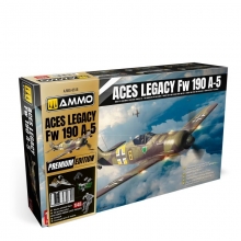 AMMO MIG JIMENEZ AMIG8518 1:48 ACES LEGACY FOCKE WULF 190 A 5 EDICION PREMIUM