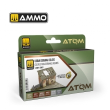 AMMO MIG JIMENEZ ATOM20851 ATOM COLORES PARA DIORAMAS URBANOS