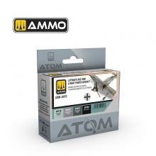 AMMO MIG JIMENEZ ATOM20913 ATOM SET DE AVIONES DE LA LUFTWAFFE Y NOCTURNOS DE MEDIADOS DE LA SEGUNDA GUERRA MUNDIAL