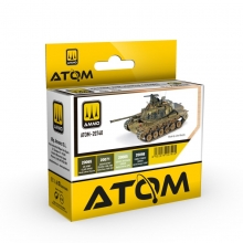 AMMO MIG JIMENEZ ATOM20740 ATOM SET COLORES PARA VEHICULOS DE LA GUERRA DE VIETNAM
