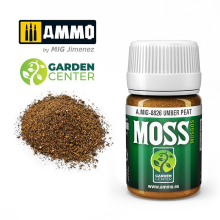 AMMO MIG JIMENEZ AMIG8826 MUSGO TURBA PARDO OSCURO