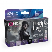 AMMO MIG JIMENEZ IONIC0502 IONIC BLACK NOIR SET