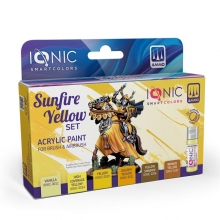 AMMO MIG JIMENEZ IONIC0504 IONIC SUNFIRE YELLOW SET