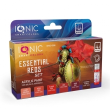 AMMO MIG JIMENEZ IONIC0506 IONIC ESSENTIAL SET ROJOS