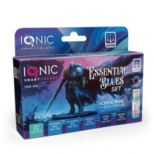 AMMO MIG JIMENEZ IONIC0507 IONIC ESSENTIAL SET AZULES
