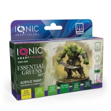 AMMO MIG JIMENEZ IONIC0508 IONIC ESSENTIAL SET VERDES