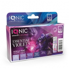 AMMO MIG JIMENEZ IONIC0509 IONIC ESSENTIAL SET DE VIOLETAS