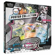 POKEMON COMPANY 10-10040-108 TCG SCARLET & VIOLET BLACK BOLT & WHITE FLARE UNOVA POSTER COLLECTION INGLES