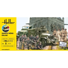 HELLER 52327 1:72 STARTER KIT SAINTE MERE EGLISE