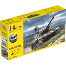 HELLER 56899 1:72 STARTER KIT AMX 30/105