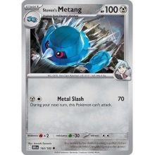 POKEMON DESTINED RIVALS CARTA STEVENS METANG POCO COMUN