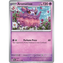 POKEMON PRISMATIC EVOLUTIONS CARTA AROMATISSE COMUN