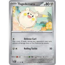 POKEMON OBSIDIAN FLAMES CARTA TOGEDEMARU COMUN