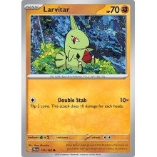POKEMON PALDEA EVOLVED CARTA LARVITAR COMUN