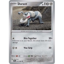 POKEMON WHITE FLARE CARTA DURANT REVERSE