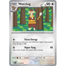 POKEMON WHITE FLARE CARTA WATCHOG REVERSE
