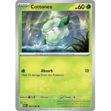 POKEMON WHITE FLARE CARTA COTTONEE REVERSE