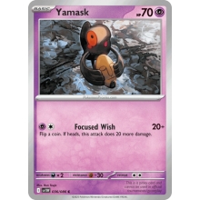 POKEMON WHITE FLARE CARTA YAMASK COMUN