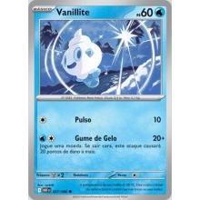 POKEMON WHITE FLARE CARTA VANILLITE COMUN