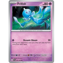 POKEMON WHITE FLARE CARTA FRILLISH COMUN