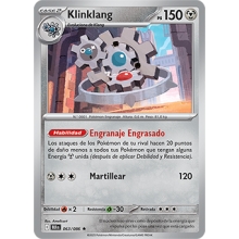 POKEMON FULGOR NEGRO CARTA KLINKLANG HOLO