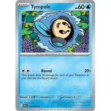 POKEMON FULGOR NEGRO CARTA TYMPOLE REVERSE