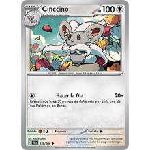 POKEMON FULGOR NEGRO CARTA CINCCINO POCO COMUN