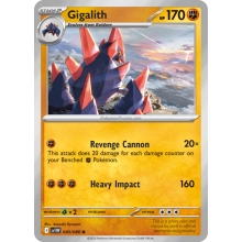 POKEMON WHITE FLARE CARTA GIGALITH REVERSE