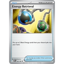 POKEMON WHITE FLARE CARTA ENERGY RETRIEVAL POCO COMUN