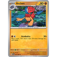 POKEMON WHITE FLARE CARTA ARCHEN POCO COMUN