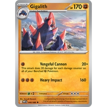 POKEMON WHITE FLARE CARTA GIGALITH POCO COMUN