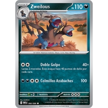POKEMON WHITE FLARE CARTA ZWELIOUS COMUN