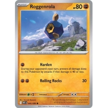 POKEMON WHITE FLARE CARTA ROGGENROLA COMUN