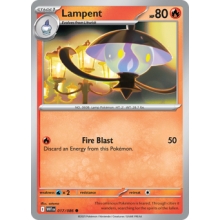 POKEMON WHITE FLARE CARTA LAMPENT COMUN