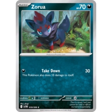 POKEMON WHITE FLARE CARTA ZORUA COMUN