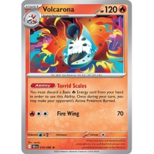 POKEMON CARTA VOLCARONA HOLO