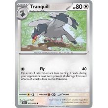POKEMON CARTA TRANQUILL REVERSE