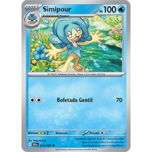 POKEMON CARTA SIMIPOUR POCO COMUN