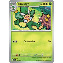 POKEMON CARTA SIMISAGE POCO COMUN