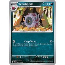 POKEMON CARTA WHIRLIPEDE COMUN