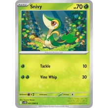 POKEMON CARTA SNIVY COMUN