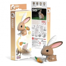 EUGY 105652 RABBIT 3D PUZZLE
