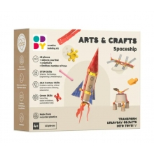 ODDY 110379 ARTS AND CRAFTS SPACESHIP BUILDING KIT