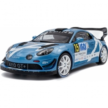 SOLIDO 1801631 1:18 ALPINE A110 RGT+ BLUE 15 R . ASTIER D . GIRAUDET RALLYE DU MONT B